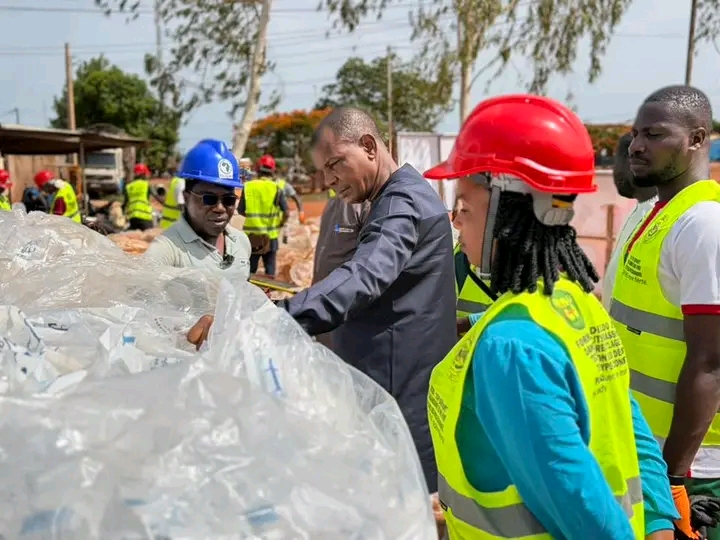 Visite du PDG Babali – formation jeunes recyclage
